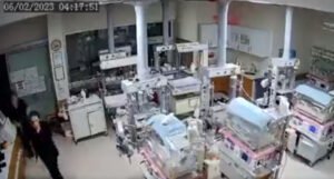 Trenutak razornog potresa u bolnici: Sestre trčale spasiti bebe u inkubatorima