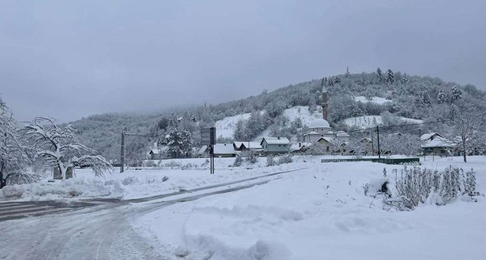 Problemi s obilnim snijegom u BiH: Cijela općina od sinoć nema struje