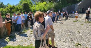 UABNOR: Policija opet zabranila šetnju antifašista Mostarom