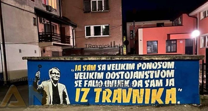 Miroslav Ćiro Blažević dobio mural u Travniku, ne zna se ko ga je nacrtao