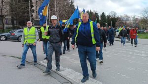 Protest rudara u Zenici, hiljadu ih je na ulici: “Sramota da ljudi ne mogu dobiti plaću”