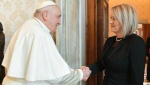 Borjana Krišto razgovarala s papom Franjom