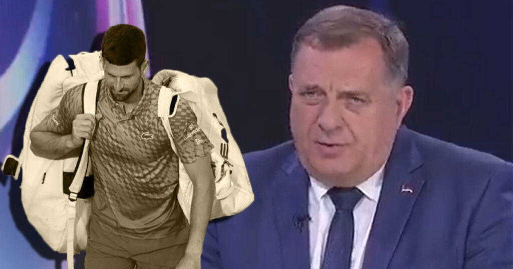 Dodik na RTS-u vrijeđao Đokoviće: “Ciganija poprilična mogu ti reć'”