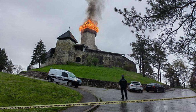 Lokaliziran požar u Velikoj Kladuši, nema povrijeđenih