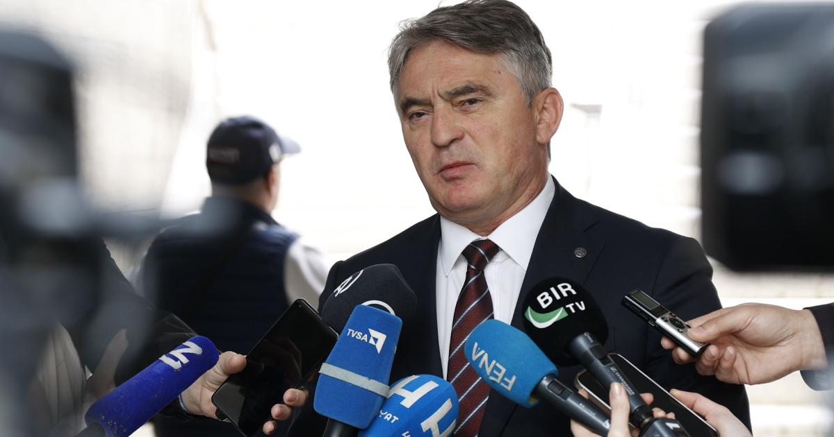 Željko Komšić komentarisao Hamasov napad, kritikovao Borjanu Krišto