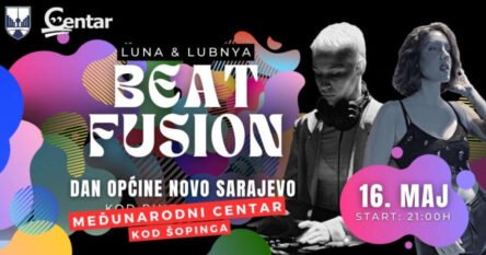 Izmjena lokacije koncerta “Beat Fusion” u Sarajevu