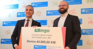 Decenija najboljeg prijateljstva kompanije Bingo i SOS Dječijih sela u BiH