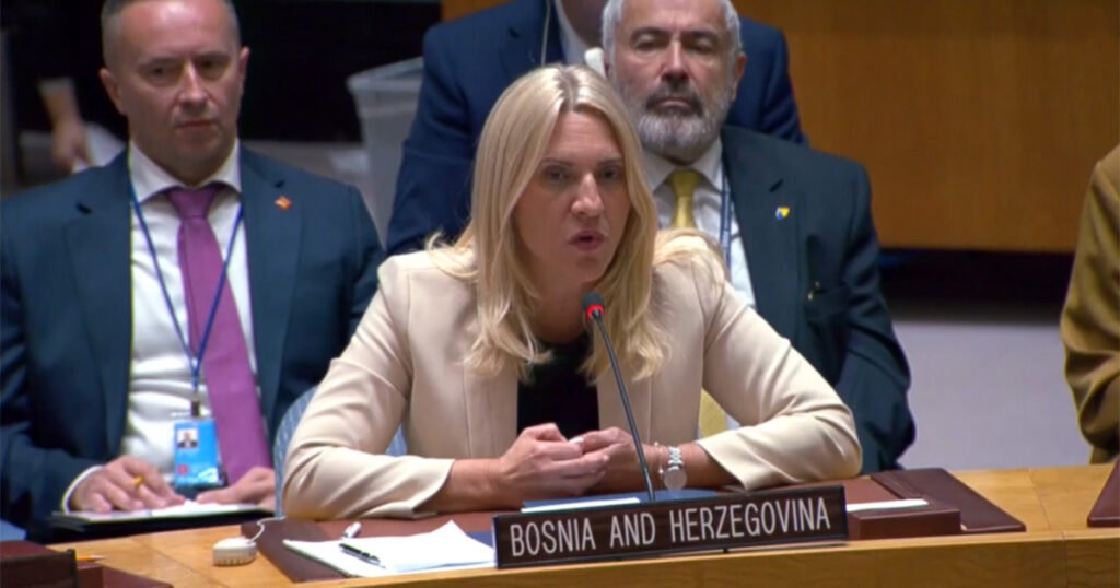 Cvijanović se zahvalila UN-u za podršku suverenitetu BiH, Dodikov secesionizam nazvala “političkim izjavama”