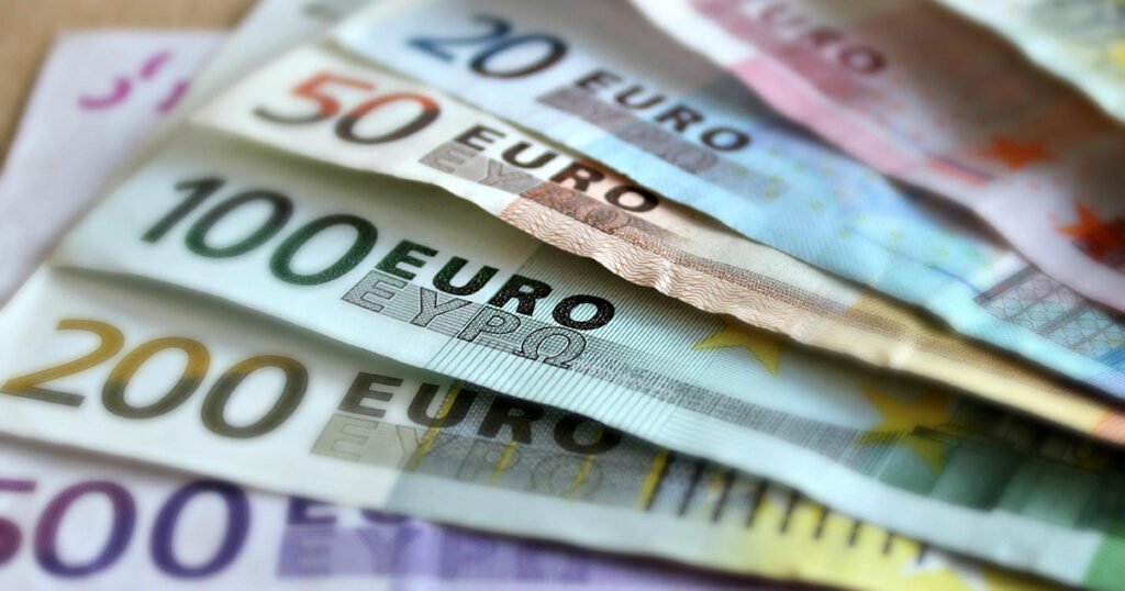 plate u njemačkoj euro novac