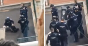 Objavljen snimak hapšenja napadača u školi u Beogradu