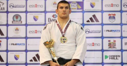 Evropa judo kup za seniore Istočno Sarajevo: Dvije medalje za BiH, zlatna i bronzana