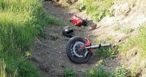 Motociklom sletio s ceste i zadobio teške tjelesne povrede