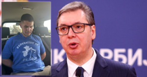 Vučić se još jednom obrukao: Šta znači slogan na Blažićevoj majici