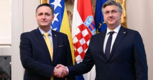 Bećirović i Plenković razgovarali o rješavanju otvorenih pitanja i jačanju bilateralne saradnje