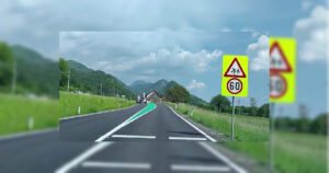 Šta znače zelene trake koje su se pojavile na cestama u Sloveniji