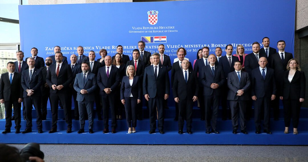 Zajednička sjednica Vlade Republike Hrvatske i Vijeća ministara Bosne i Hercegovine