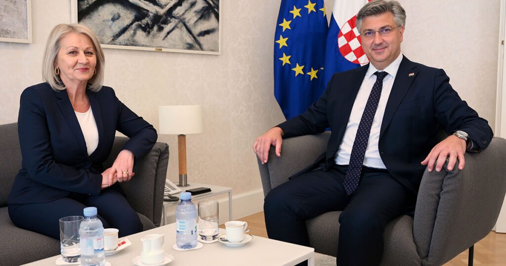 Krišto i Plenković: Radi se na političkom jedinstvu i strateškom partnerstvu