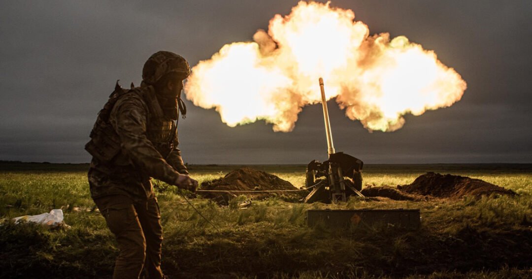 ukrajina rat ukrajinska vojska artiljerija