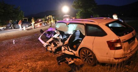 Automobili potpuno uništeni: Dvoje mrtvih u stravičnom sudaru u Hrvatskoj