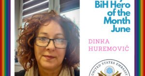Dinka Huremović je heroj mjeseca juna Ambasade SAD u BiH