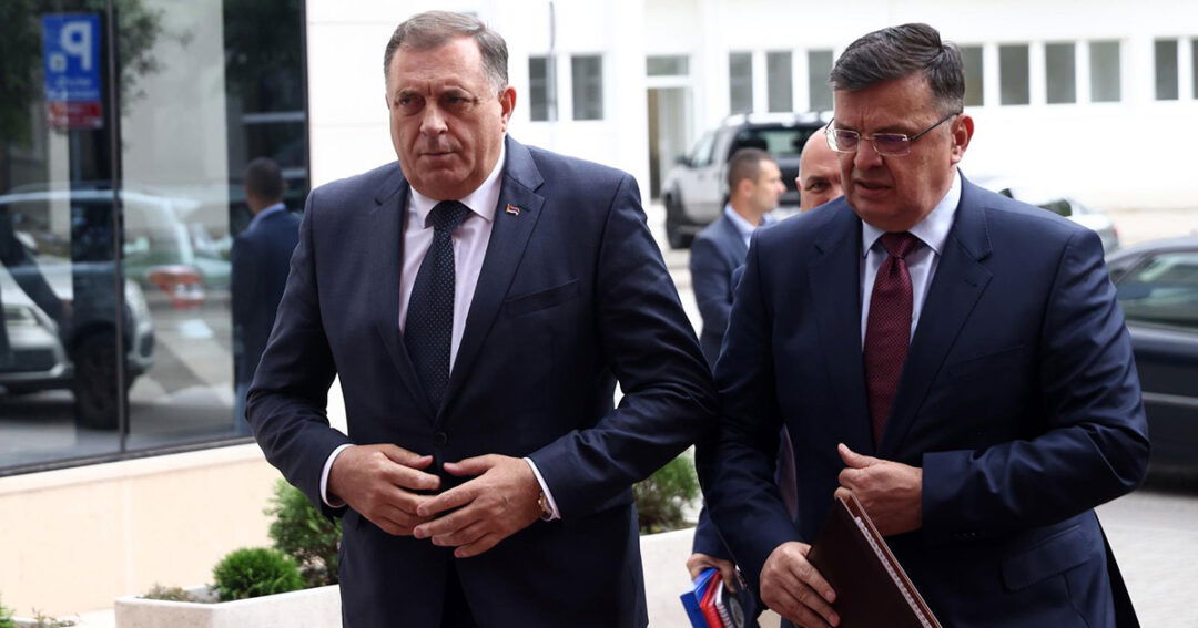 Milorad Dodik i Radovan Višković