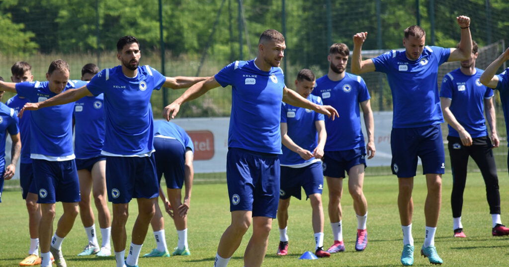 Zmajevi obavili posljednji trening pred važan meč sa Luksemburgom