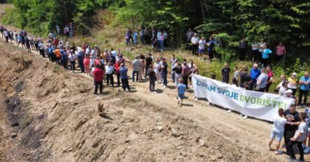 Cijela Bistrica na protestu: Čuvamo svoje dvorište, nećemo rudnik
