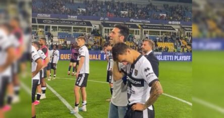 Parma zaustavljena na putu ka Seriji A, Buffon zaplakao