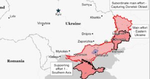 Institut za rat objavio vijesti o protuofanzivi na četiri područja u Ukrajini