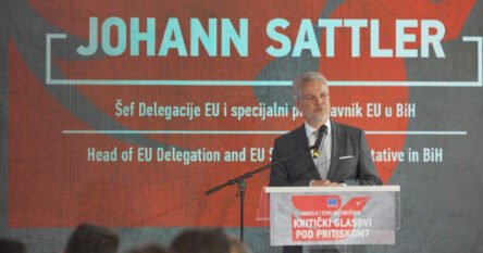 Sattler: Ono što vidimo u RS je akutno i hitno, vlasti rade suprotno prioritetima EU