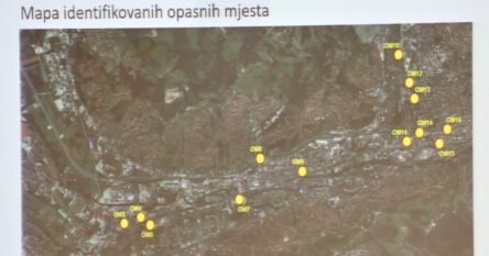 Ovo je 16 crnih tačaka u Kantonu Sarajevo: Donosimo mapu opasnih mjesta