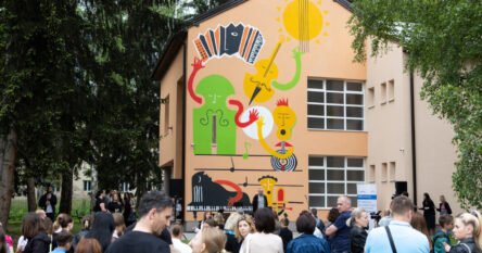 Murali s porukom “Muzika spaja” na dvije škole u Sarajevu i Istočnom Sarajevu