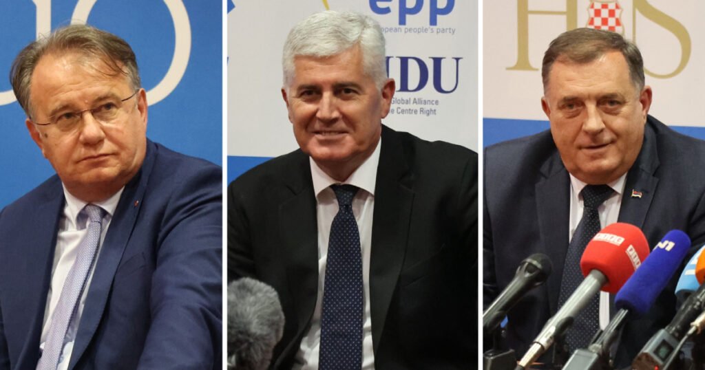 Čović, Nikšić i Dodik formirali tim za pripremu izmjena Izbornog zakona BiH