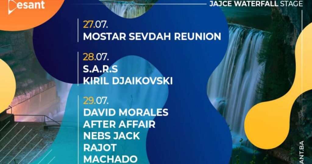 Na Desant Festivalu Mostar Sevdah Reunion, David Morales, Kiril Džajkovski i S.A.R.S