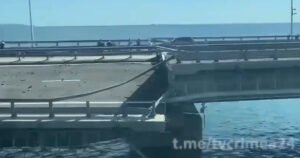 Rusi objavili čime su Ukrajinci noćas srušili Krimski most