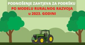 Do 5. augusta rok za podnošenje zahtjeva za novčanu podršku ruralnom razvoju