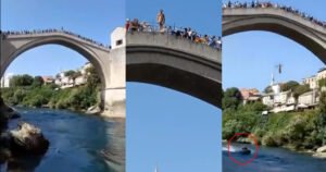 Skok sa Starog mosta umalo završio nesrećom