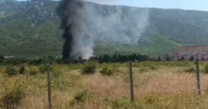 Ugašen požar na deponiji Uborak, traže se sankcije za Kordića, Marića i Grebovića