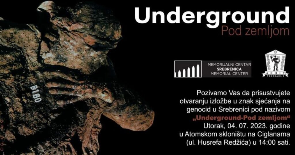 Potresna izložba “Underground-Pod zemljom” u znak sjećanja na genocid