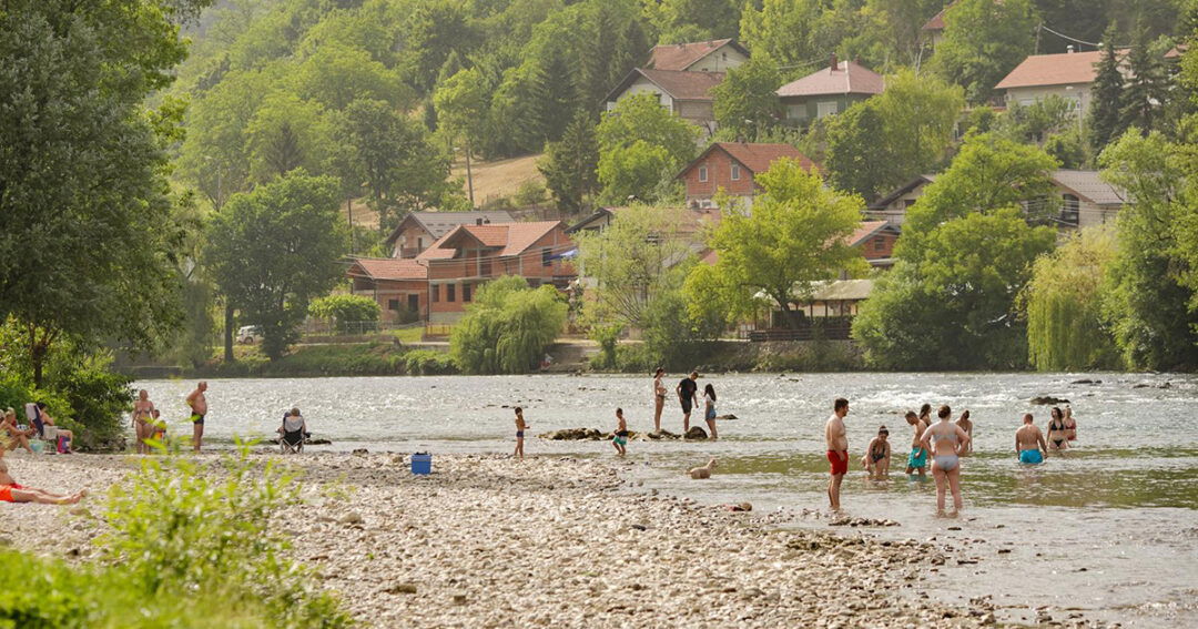 vrbas ljeto kupanje vrijeme toplotni val talas