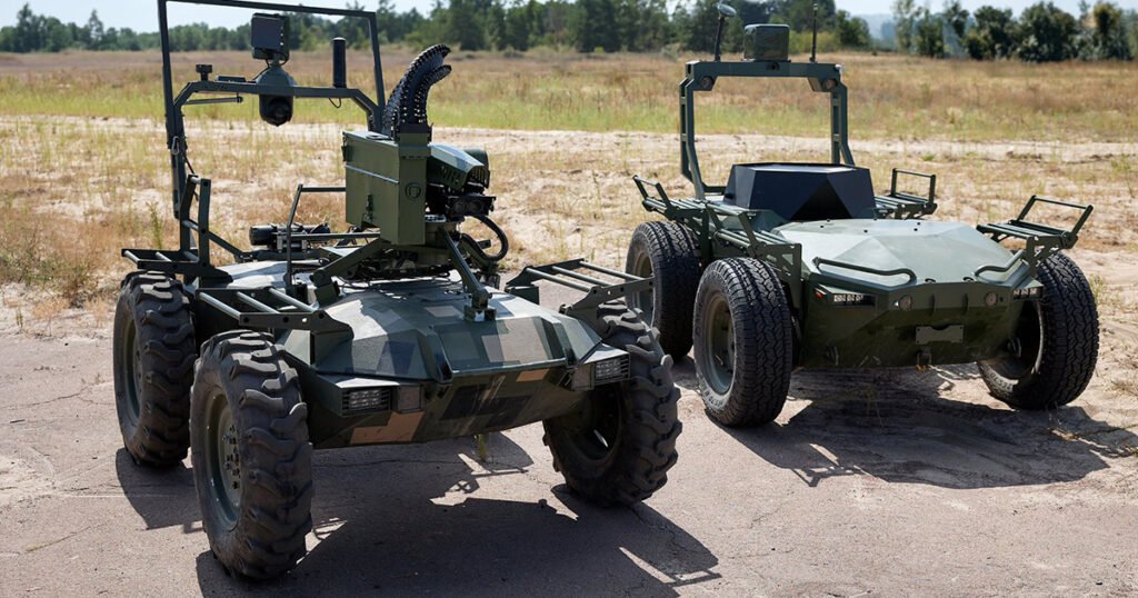 Ukrajinci predstavili kopnene borbene dronove, evo kako izgledaju