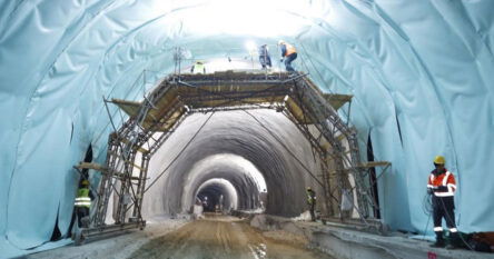 Tunel Hranjen: Radovi konačno ponovo nastavljeni!