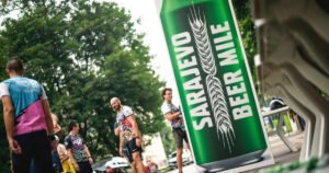 Pobjednik prvog izdanja sarajevskog “Beer Mile” Igor Vuković iz Hrvatske