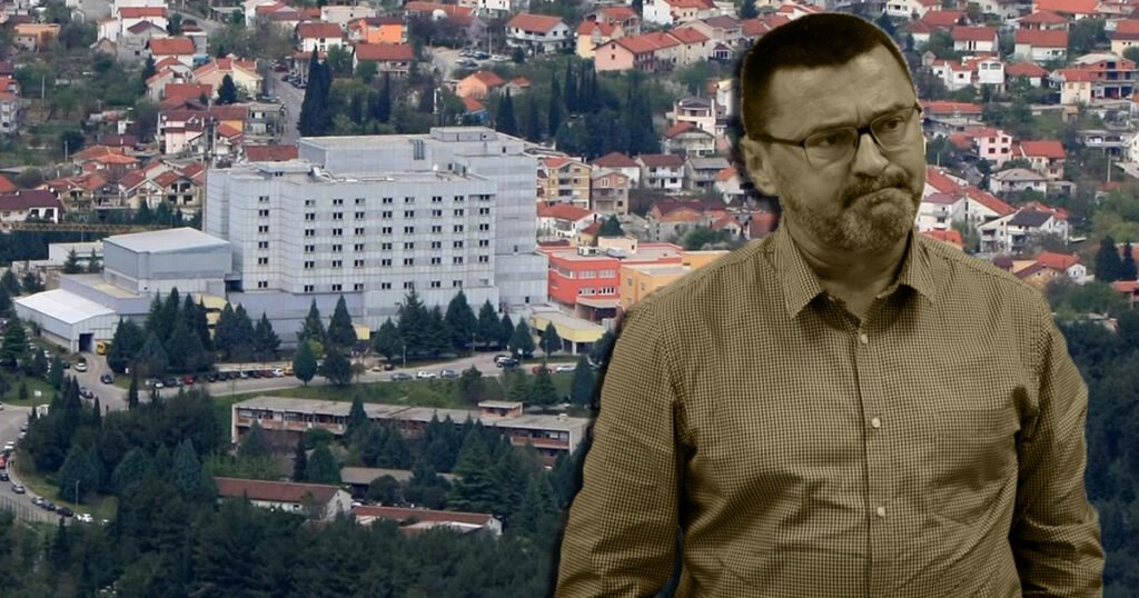 Ante Kvesić, direktor Sveučilišne kliničke bolnice Mostar