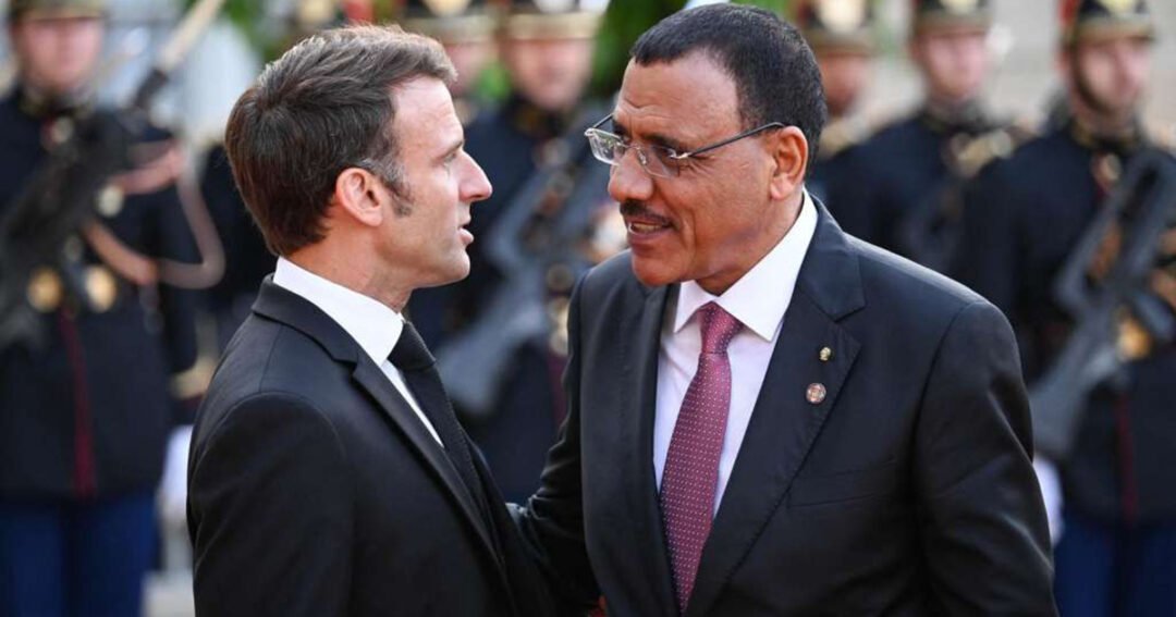 Macron i Bazoum