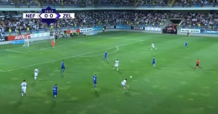 Željezničar gubi na poluvremenu, primio gol nakon amaterske greške