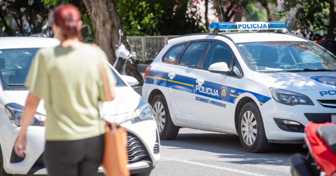 policija hrvatska tuča