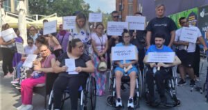 Protest osoba s invaliditetom: Konkretne akcije na sprečavanju nasilja nad štićenicima zavoda