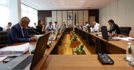Da li će Vijeće ministara danas razmatrati Nacrt zakona o sudovima BiH?