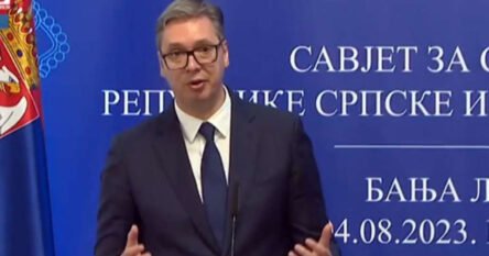 Vučić se nakon terorističkog napada na Kosovu sastao s vodećim ambasadorima EU